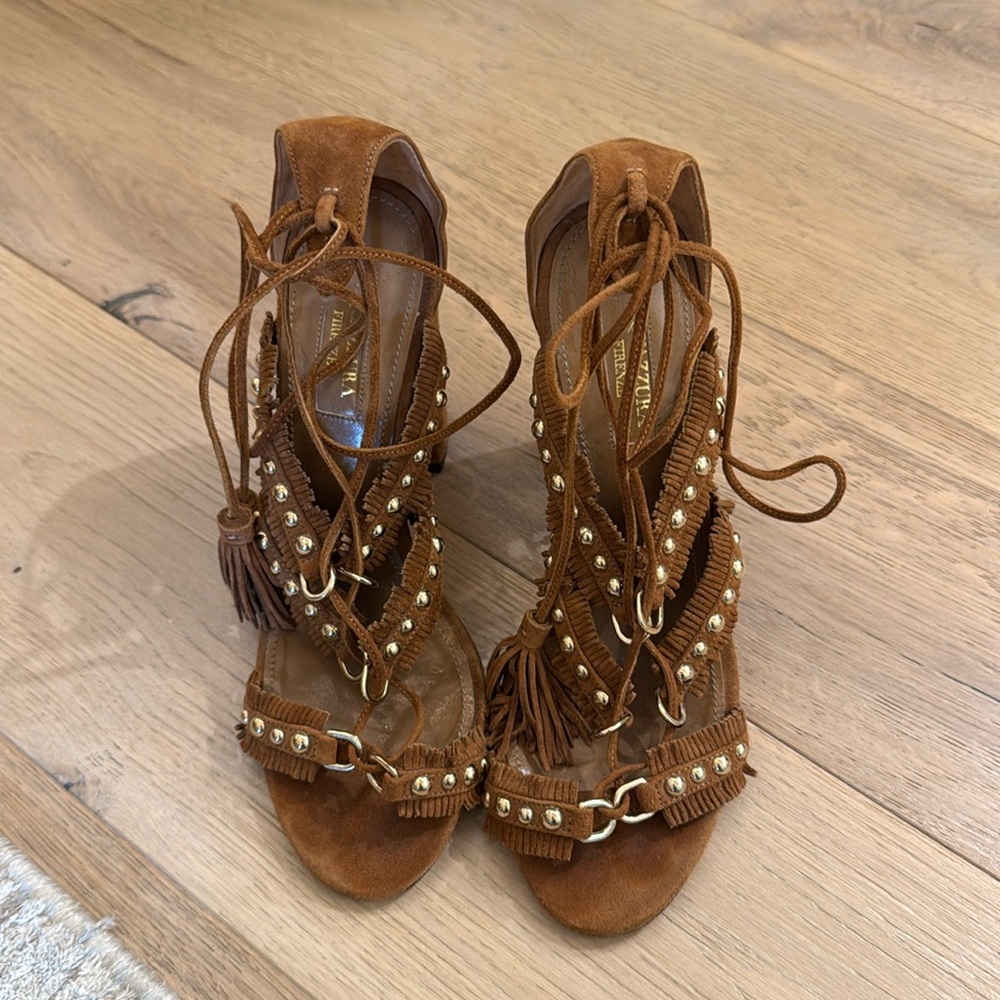 Aquazzura Fringe heels